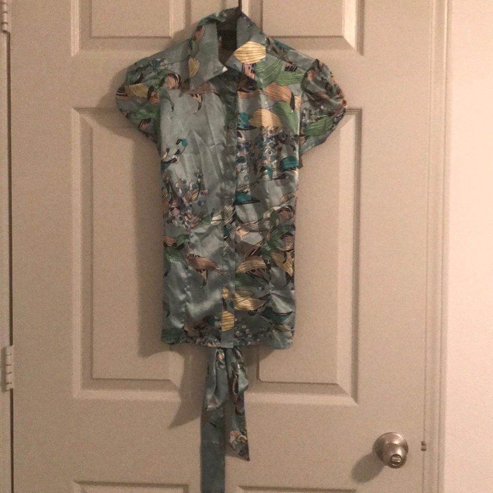 BCBGMaxazria silk blouse